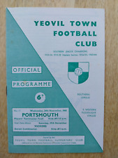 Yeovil town portsmouth for sale  SOUTHAMPTON