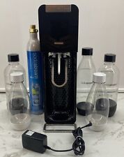 Soda Stream Soda Machine Sparkling Water Maker Black & Stainless Steel PWR-001 for sale  Shipping to South Africa