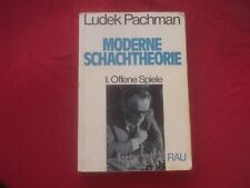 Usado, Ludek Pachman: juegos abiertos, teoría moderna del ajedrez, aperturas de ajedrez, ajedrez segunda mano  Embacar hacia Argentina