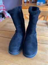 Skechers black boots. for sale  CORSHAM
