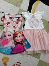 Paquete de vestido princesa/congelado niñas edad 4-5 años segunda mano  Embacar hacia Argentina