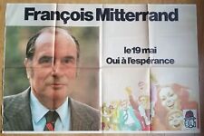 Affiche politique francois d'occasion  Prades
