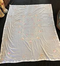 Vintage  Cotton? Linen? Table Cloth 2100mm x 1630mm for sale  Shipping to South Africa