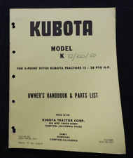 Kubota tractor model for sale  Sandwich