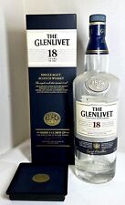 The Glenlivet 18 Single Malt Scotch EMPTY Bottle with Original Blue Box for sale  Shipping to South Africa