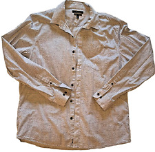 Camisa Marc Anthony manga longa botão tamanho XL luxo slim fit um bolso cinza/azul, usado comprar usado  Enviando para Brazil