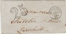 Lettre chatellerault 1852 d'occasion  Castres