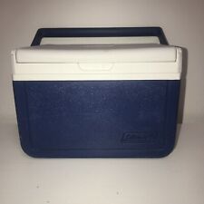 Lancheira vintage Coleman modelo 5205 refrigerador caixa de gelo azul e branco comprar usado  Enviando para Brazil