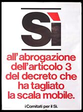 1980ca manifesto poster usato  Italia