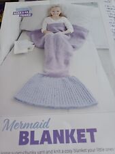 Mermaid blanket knit for sale  ENFIELD