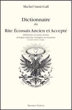 Dictionnaire rite écossais d'occasion  Paris II