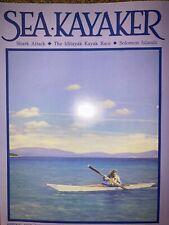 Revista vintage Sea Kayaker Spring 1983 Vol 9 No 4 ataque de tiburón segunda mano  Embacar hacia Argentina