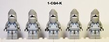 Lote de 5 minifiguras Lego Atlantis Shark Warrior ATL004 8057 8060 8078 comprar usado  Enviando para Brazil