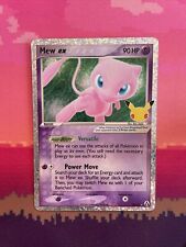 Pokemon Card Mew EX 20th Anniversary Celebrations 88/92 quase em perfeito estado, usado comprar usado  Enviando para Brazil