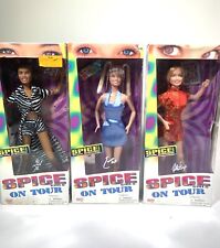 Spice Girls On Tour 1998 conjunto vintage de 3 bonecas Galoob. Autografado comprar usado  Enviando para Brazil