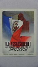 Ww2 tract collaboration d'occasion  Paris V