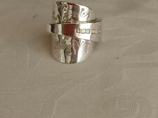 sterling silver spoon rings for sale  NOTTINGHAM