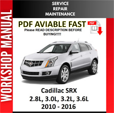 CADILLAC SRX 2010 2011 2012 2013 2014 2015 2016 MANUAL DE OFICINA DE REPARO DE SERVIÇO comprar usado  Enviando para Brazil