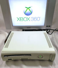 Original Microsoft XBox 360 CONSOLA DE SISTEMA SOLAMENTE phat fat gb blanco formato de restablecimiento segunda mano  Embacar hacia Mexico