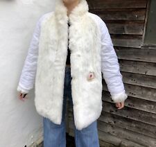 Vintage white coat for sale  LONDON