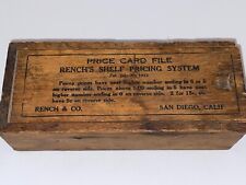 Antique wood box for sale  Ogden