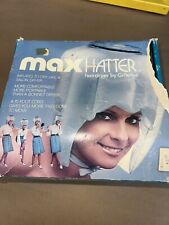 Vintage 1960s/70s Gillette Max Hatter Salon Style Inflatable Hair Dryer Works for sale  Shipping to South Africa