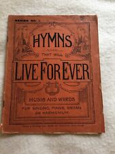 Hymns live ever for sale  WATCHET