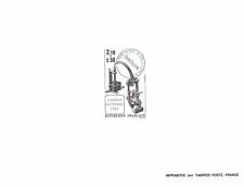 Occasion, France épreuve de luxe N° 2362 Journée du timbre 1985 machine a oblitérer Daguin d'occasion  Fleury-les-Aubrais