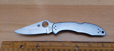 Spyderco delica stainless for sale  Snohomish