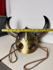 Capacete viking de metal com chifres dragão guerreiro renascentista medieval  comprar usado  Enviando para Brazil