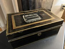 Cofre antigo de metal com chave 2 caixas comprar usado  Enviando para Brazil