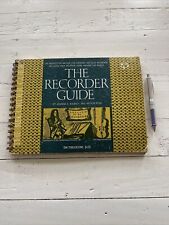 Vintage recorder guide for sale  Rehoboth Beach