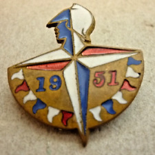 Vintage enamel badge for sale  WATERLOOVILLE
