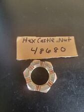 Usado, Tuerca de castillo hexagonal Scag 1.0-20 Unef para cortadoras de césped / 04027-03, 48680/ Papelera 026 segunda mano  Embacar hacia Argentina