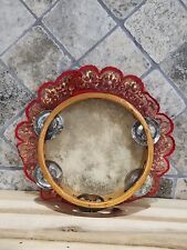 Musical tambourine wood for sale  Chattanooga