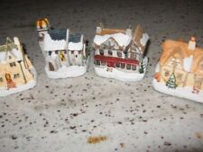 4 christmas decorative houses for sale  Newport