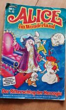 Comicheft alice wunderland gebraucht kaufen  Jettingen