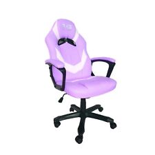 Cadeira de jogos poltrona de escritório de jogos ajustável com rodas roxo rosa comprar usado  Enviando para Brazil
