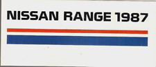 Nissan range 1987 for sale  UK