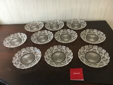 Assiettes cristal baccarat d'occasion  Baccarat