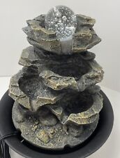 Used, Watnature 9.5 in Resin Rock Water Waterfall Indoor Outdoor Fountain for sale  Shipping to South Africa