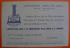 Pubblicita formato cartolina usato  Cagliari