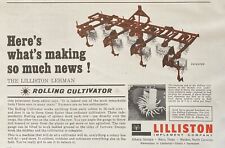 1962 AD.(XH30)~LILLISTON IMPLEMENT CO. ALBANY, GA. LILLISTON ROLLING CULTIVATOR for sale  Shipping to Canada