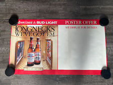 Budweiser budlight longnecks for sale  Saint Cloud
