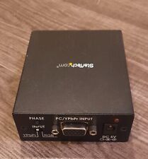 StarTech VGA2HD2 Component VGA Video and Audio to HDMI Converter - PC to HDMI, used for sale  Shipping to South Africa