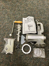 Weston Meat Grinder and Sausage Stuffer - Open Box - Looks Unused - 36-1001-B, used for sale  Shipping to South Africa
