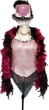 Pink burlesque showgirl for sale  UK