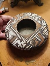 Antigo Vaso Olla decorado policromado cerâmica Acoma índio americano antigo 5,5", usado comprar usado  Enviando para Brazil