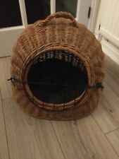 wicker dog bed for sale  CHESTERFIELD