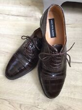 Alligator leather shoes for sale  LONDON